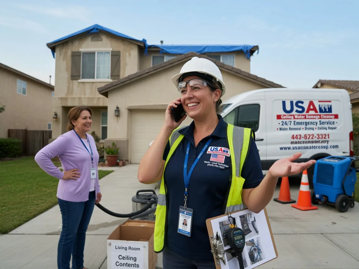 Ceiling Water Damage Restoration Buchanan Dam, TX FAQs